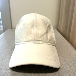 Lululemon White Baseball Hat